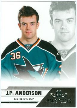 anderson up close insert card 74 roberto luongo