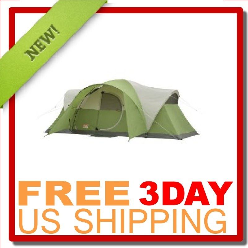 Brande New SEALED Coleman Montana 8 Person Tent