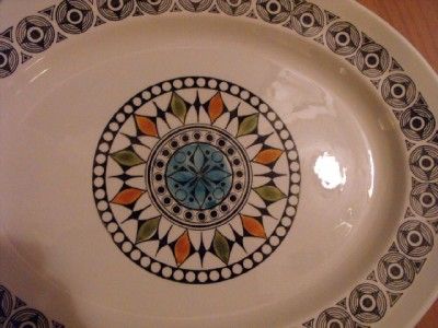 vintage kathy winkle broadhurst oval platter roulette