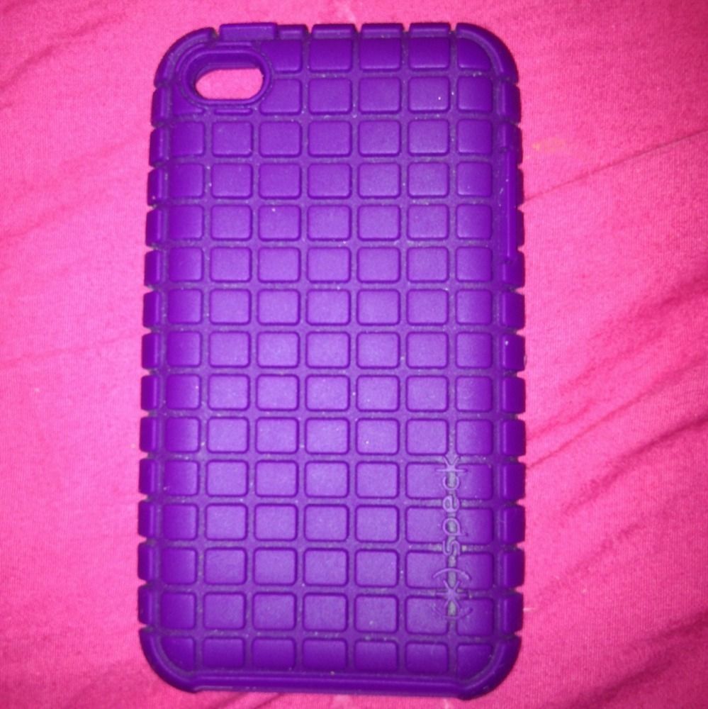  iPod Touch 4th Generation Purple Silicone Case