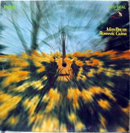 julian bream romantic guitar label rca red seal records format lp 