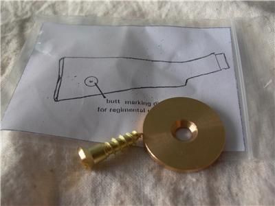 brass butt disc for lee enfield smle bren new stock