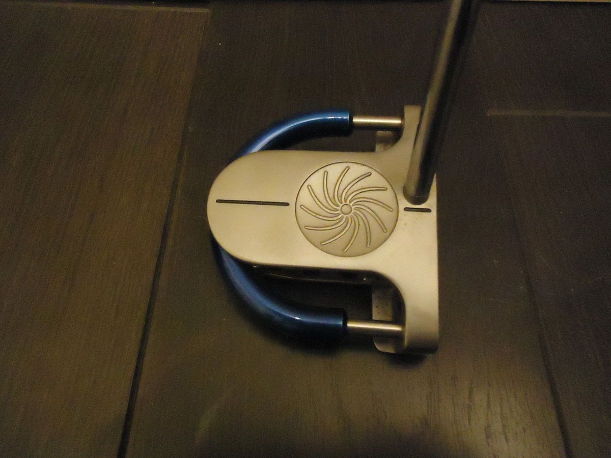 Bruce Burrows Golf MAC ION C CS Mallet Putter with Headcover