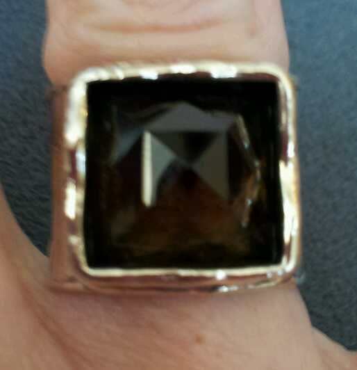  Silpada Brown Quartz Ring