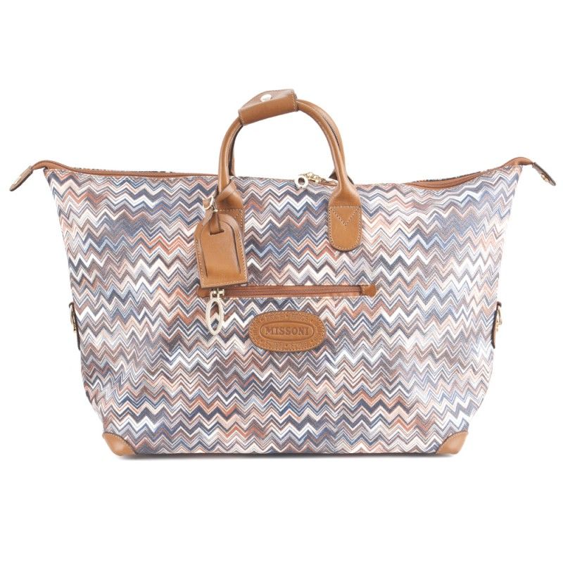 Missoni Limited Edition for Brics Weekend Duffle BIO20203 Tobacco 