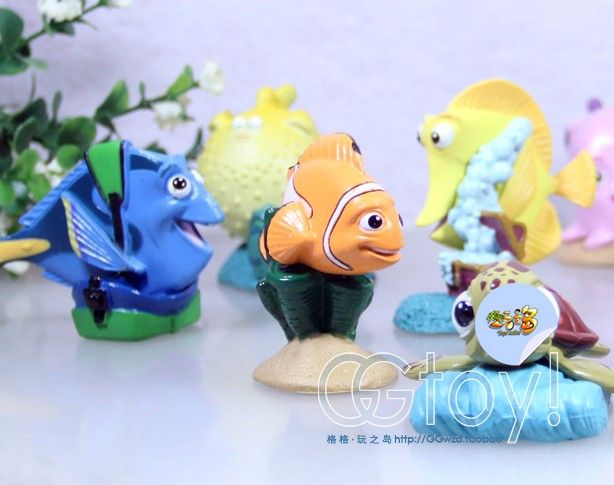 Pixar  PVC Finding Nemo Playset Figure Cake Toppers