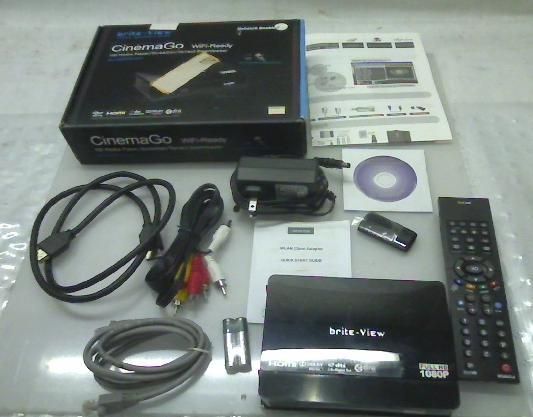 Brite View Mini Cinemago 3 in 1 1080p Full HD Networking Multimedia 