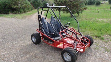  Ken Bar SK 956 2 Seat Go Kart Low Hours