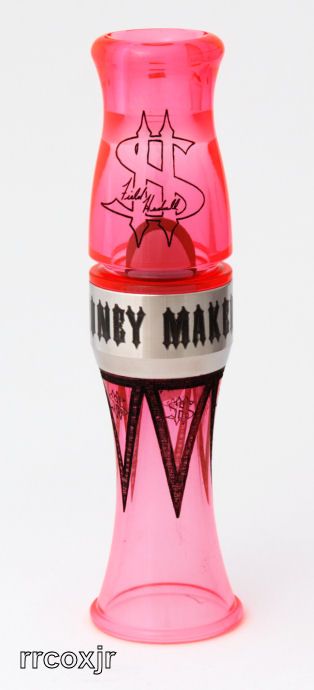 ZINK Calls Money Maker Acrylic GOOSE Call Bubblegum New