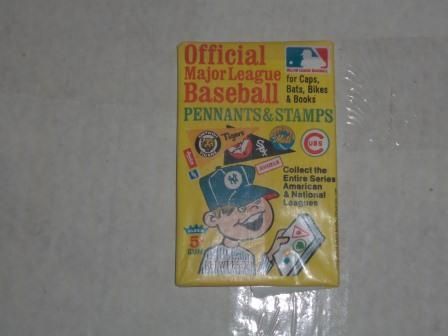   RARE 1968 Fleer Fleer Pennants and Stamps Wax Pack Big Bucks