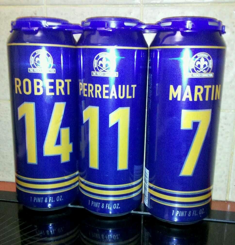 Buffalo Sabres French Connection Labatt Cans