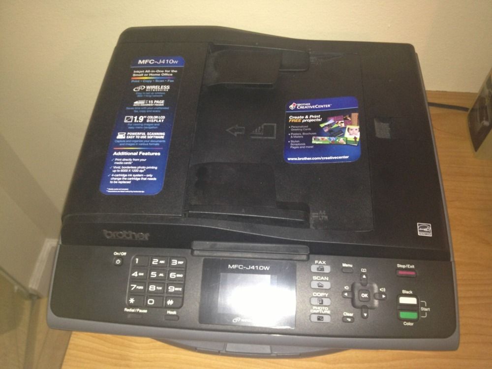 Brother MFC J410W Inkjet Printer Wireless All in One Printer