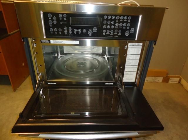 Whirlpool 27 Built in Microwave Double Wall Oven RMC275PVS Scratches 