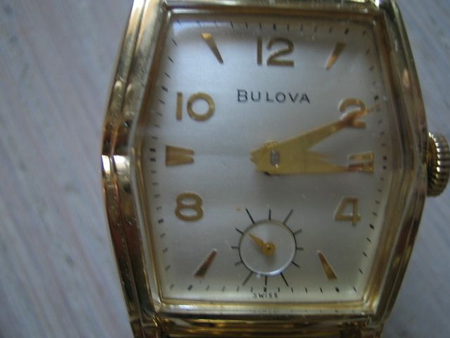 Bulova Watch w band VINTAGE