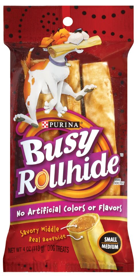 33 Purina Busy Rollhide Chew Bone Treat Treats Bones Small Medium