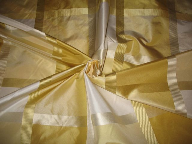 buffalo plaid silk taffeta home on the range collection jonquil 