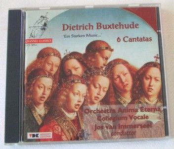 Buxtehude 6 Cantatas Anima Eterna Jos Van Immerseel CD 723385789529 