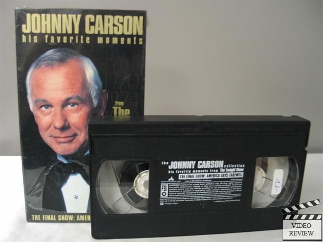 Johnny Carson Vol 4 The Final Show VHS 765362782031