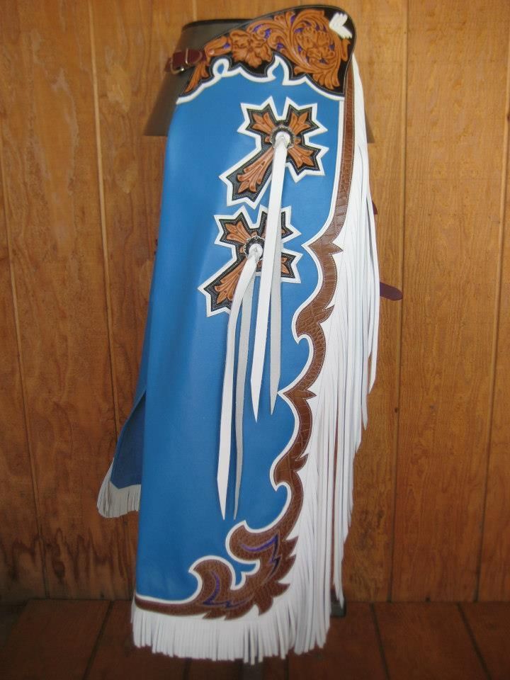 Custom Made Bull Riding Rodeo Chaps