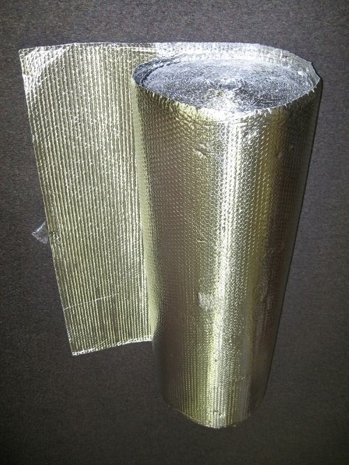 Double Foil Bubble Insulation Reflective Wrap 24X125