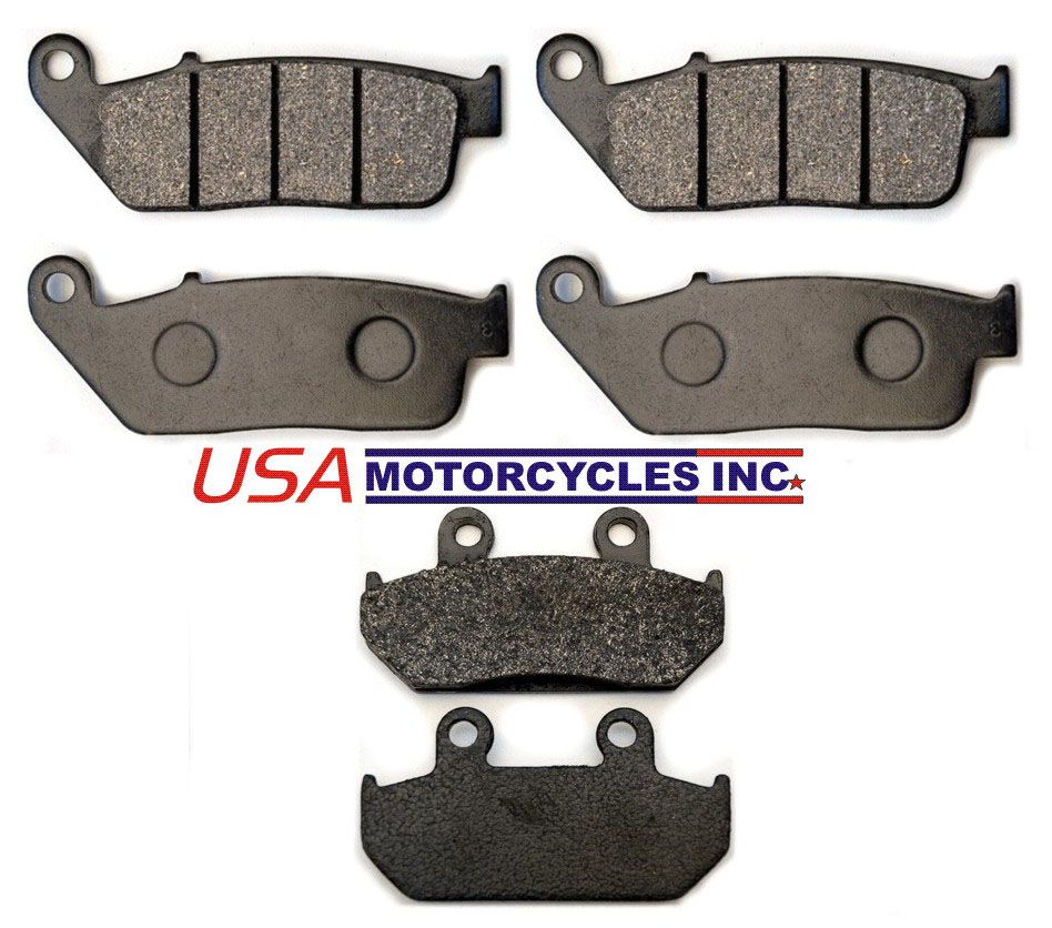 2fr 1RSETS Brake Pads Suzuki Burgman 650 AN650 03 09