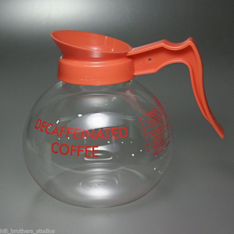 New 12 Cup 64oz Bunn Coffee Pot Decanter Decaffeinated