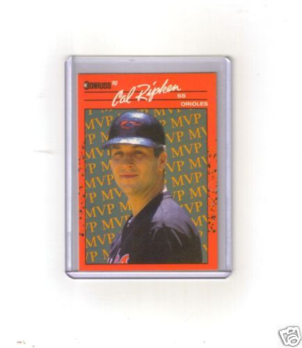 1990 Donruss Cal Ripken Jr MVP BC 18