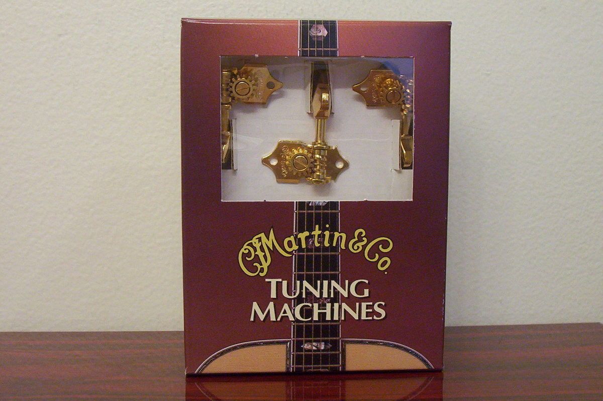 Martin Co Butterbean Tuners Gold Finish