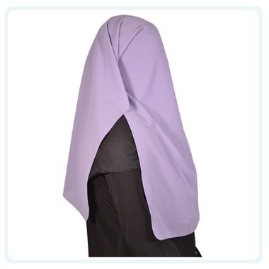 Purple Saudi Niqab Veil Burqa Face Cover Hijab Abaya