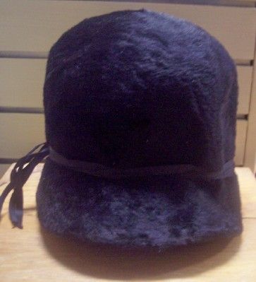 VINTAGE LEE BURY OF DALLAS BLACK FELT HAT   ITALY