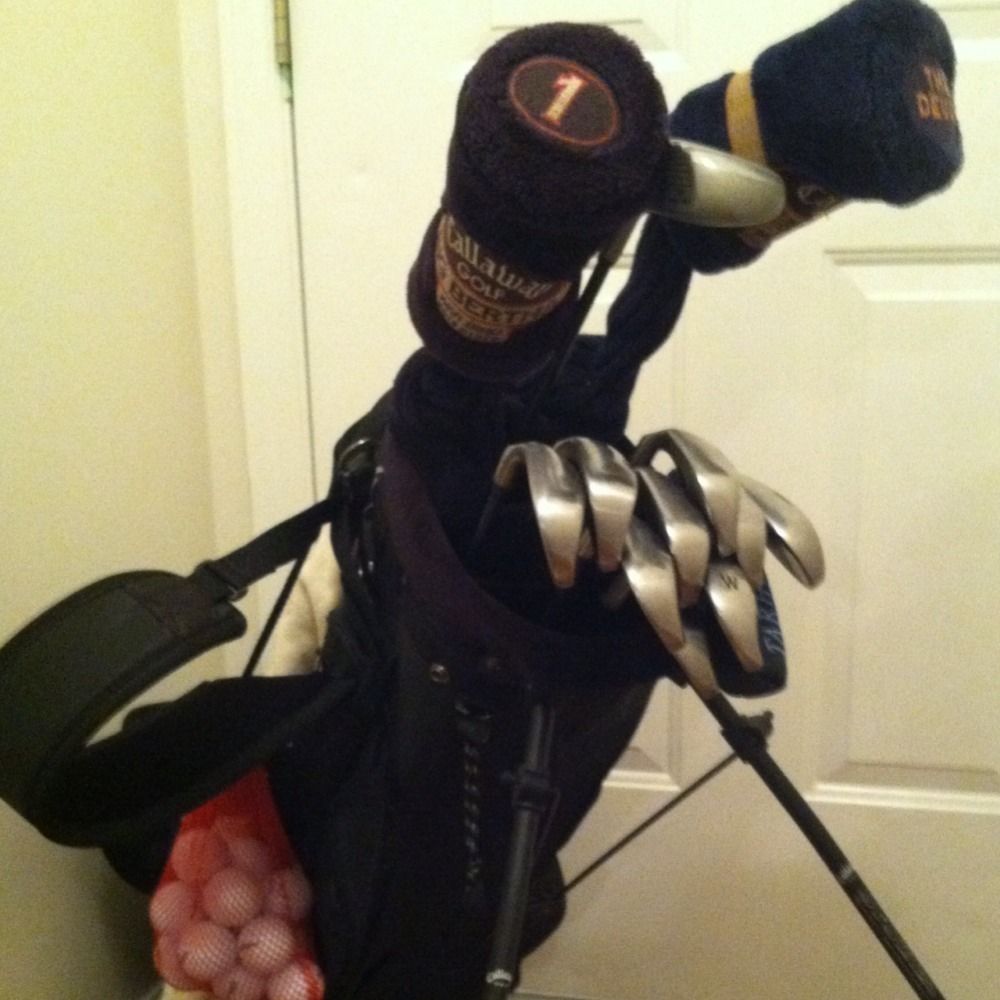 Calloway Big Bertha Clubs with Bag