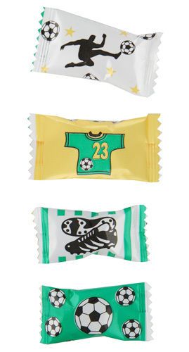  50 Pcs Soccer Buttermints Low Shipping