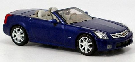 wonderful modelcar CADILLAC XLR CONVERTIBLE 2006   darkblue metallic 