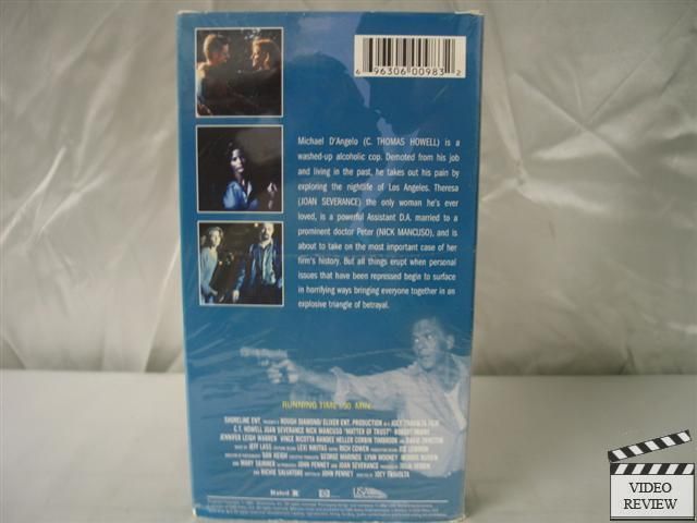 Matter of Trust VHS C Thomas Howell Joan Severance