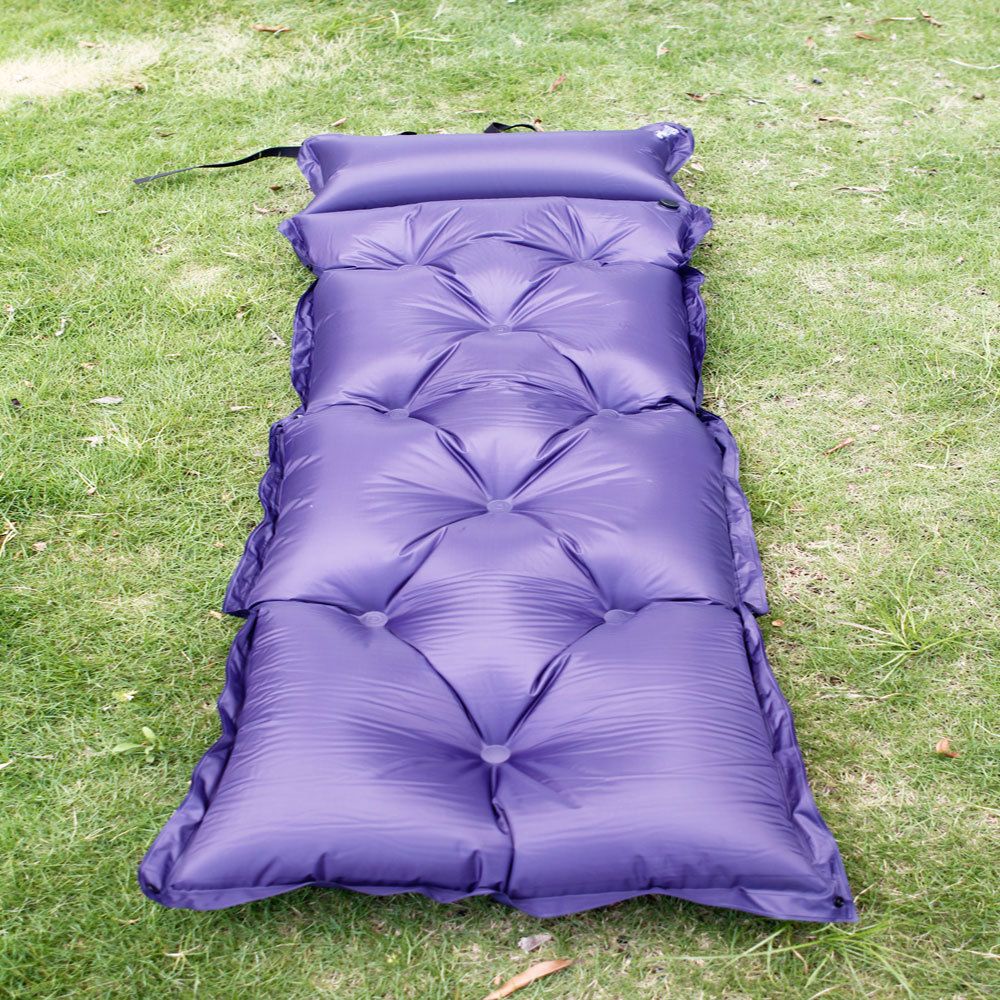 Camping Mat Matrress Outdoor Sleeping Pad Self Inflating 190T Polyeste 