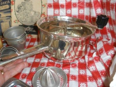 Vintage Lot Home Canning Supplies Kitchen Foley Food Mill Canning Book 