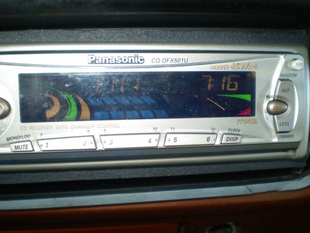  Panasonic Car Stereo