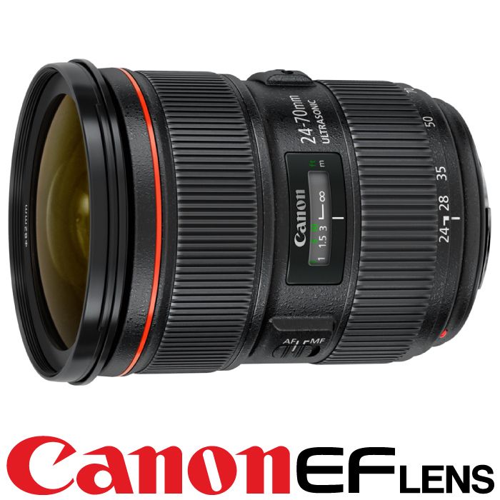 NEW BOXED CANON EF 24 70mm F/2.8 L II USM LENS 4 5D III 1DX