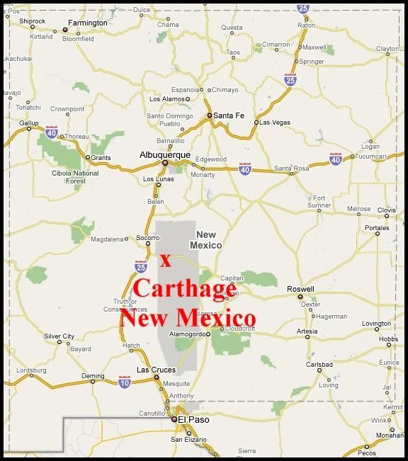 Carthage Destroyed Ghost Town New Mexico Good for $1 00 in Merchandise 