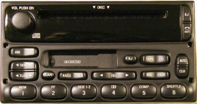 Ford Mercury CD Cass Radio Explorer F250 Ranger 98 05