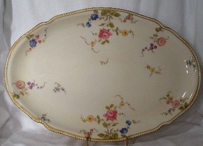 Castleton China Sunnyvale Oval Serving Platter 19