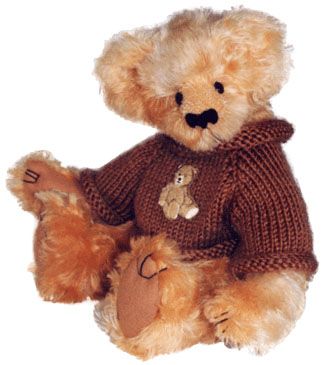   Mohair Teddy Bear by Barbara Cardwell   Retired Knickerbocker LE   NEW