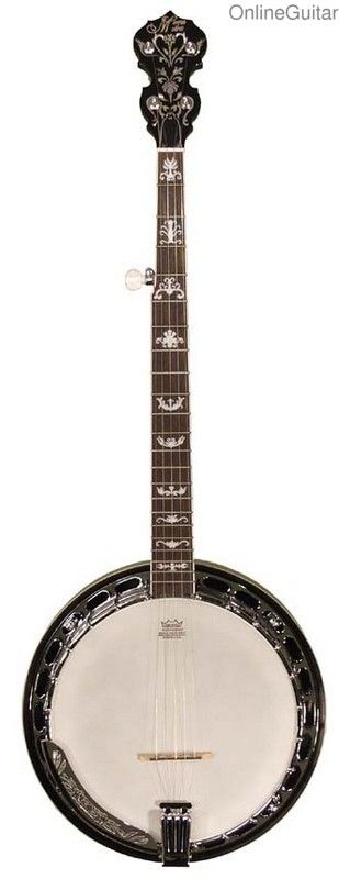 NEW MORGAN MONROE MFB 5DX CASCADE BANJO w/ HARD CASE &  