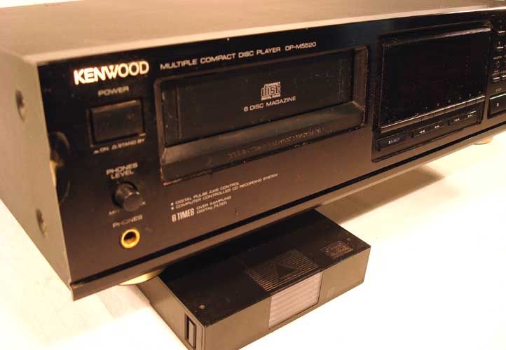 Kenwood DP M5520 6 Disc CD Changer Player Cartridge A