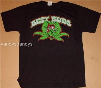   MJ marijuana POT weed FRIEND shirt M medium CHAPPELLE baked 420 cheech