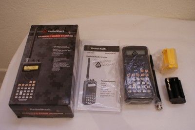 Radio Shack Pro 404 Scanner 200 Channel Police Weather