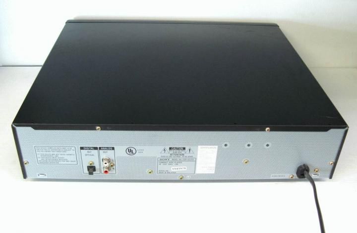 sony cdp ce375 5 disc cd player changer