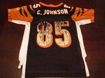 Reebok Boys Chad Johnson Ochocinco Cincinnati Bengals Jersey Youth 