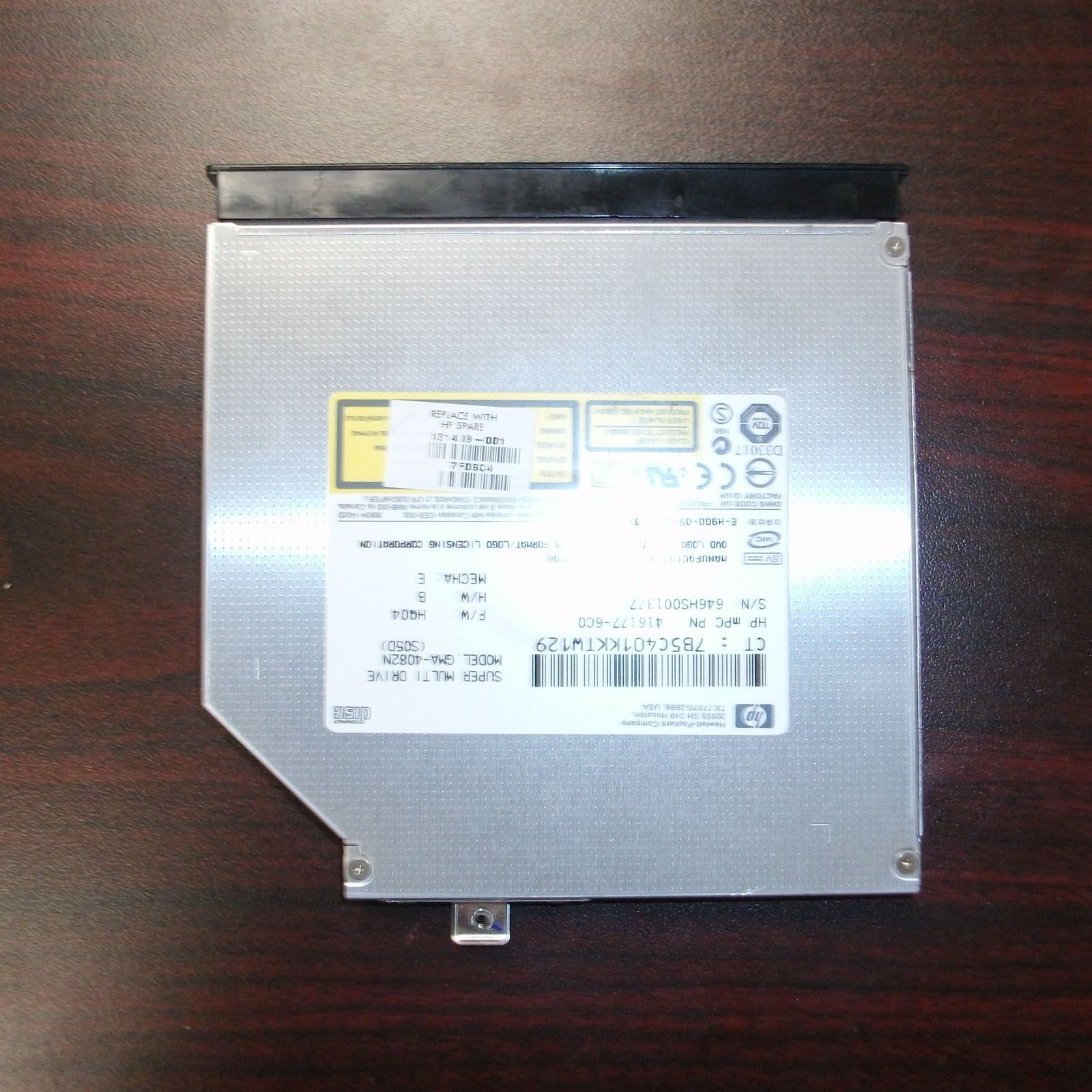 dv6000 cd rw dvd rw drive tested