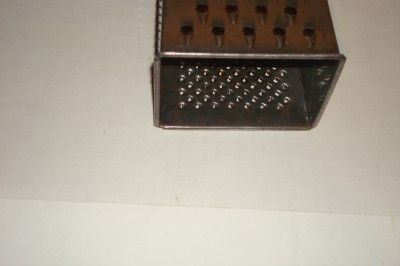 Vintage Bromco Kitchen Metal Cheese Grater Slicer Shredder